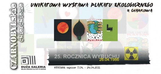 Wystawa plakatu ekologicznego z Charkowa