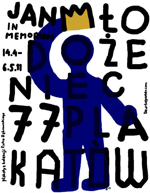 Jan Młodożeniec - In memoriam 77 plakatów