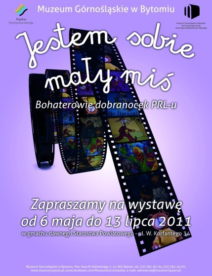 Wystawa "Jestem sobie mały miś...", plakat