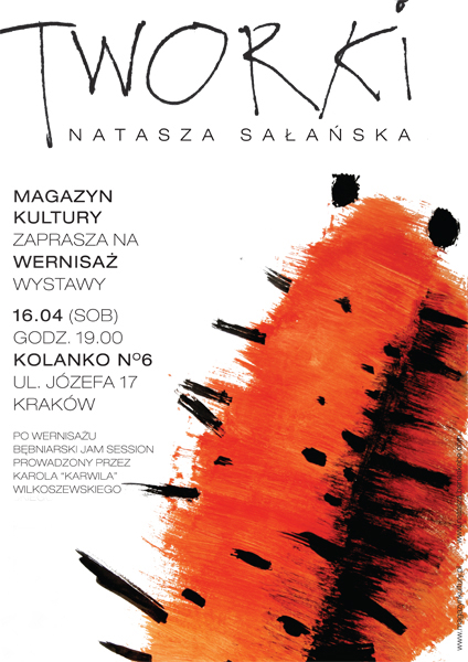 Tworki Nataszy Sałańskiej, plakat