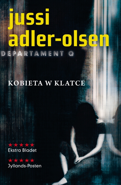 Jussi Adler-Olsen "Kobieta w klatce", okładka