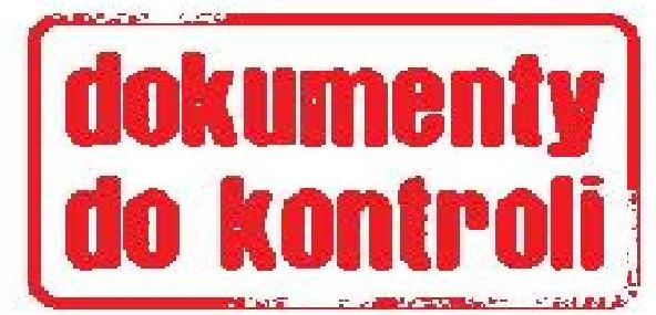 "Dokumenty do kontroli", logo
