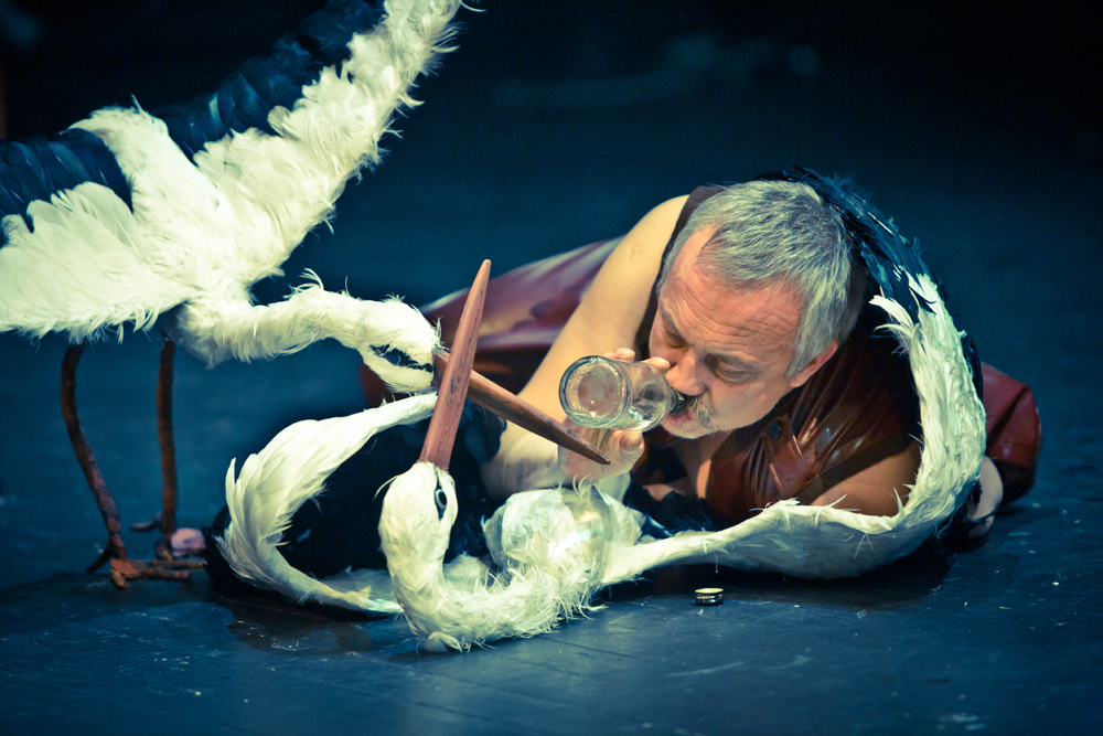 Wrocławski Teatr Współczesny, spektakl pt. "Trans-Atlantyk", reż. Jarosław Tumidajski, fot. Bartłomiej Sowa