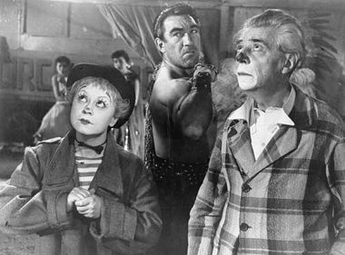 Kadr z filmu "La Strada"