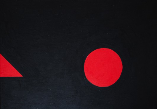 Między Pomiędzy, malarstwo Beaty Pflantz, materiały udostępnione przez Galerię Schody