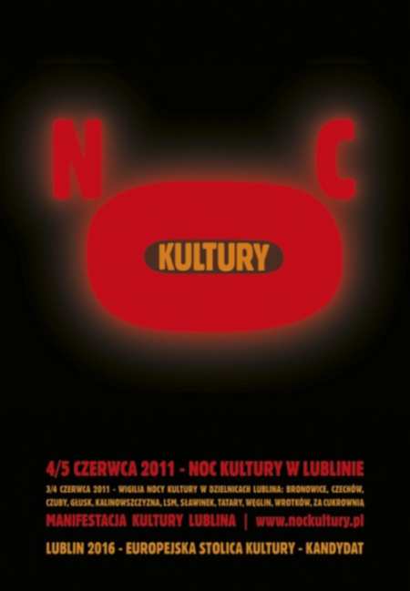 Noc Kultury, plakat