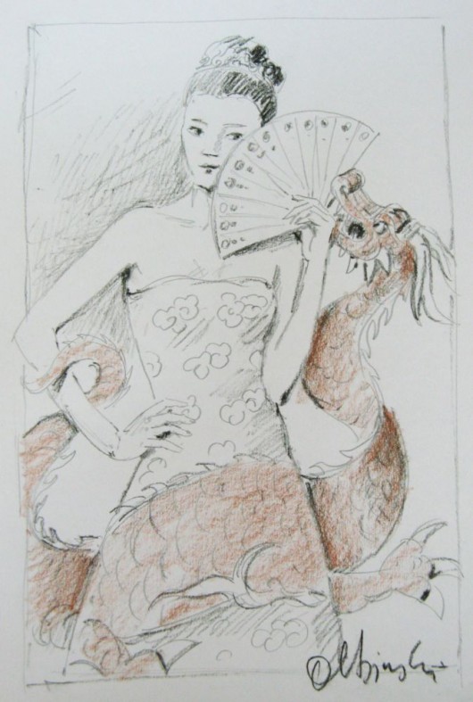 Rafał Olbiński - Smok. Materiały udostępnione przez organizatora