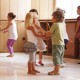 Taniec dla dzieci, fot. Mirka Maruszak, archiwalne zdjęcie warsztatowe