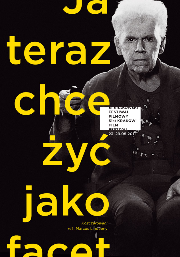 Plakat Krakowskiego Festiwalu Filmowego (materiał udostępniony przez organizatora)