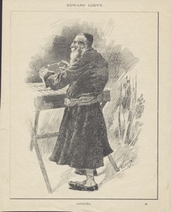 Edward Loevy, Jankiel, ilustracja do Pana Tadeusza Adama Mickiewicza, 1890 r.