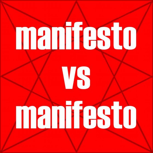 Manifesto vs. Manifesto (z materiałów organizatora)