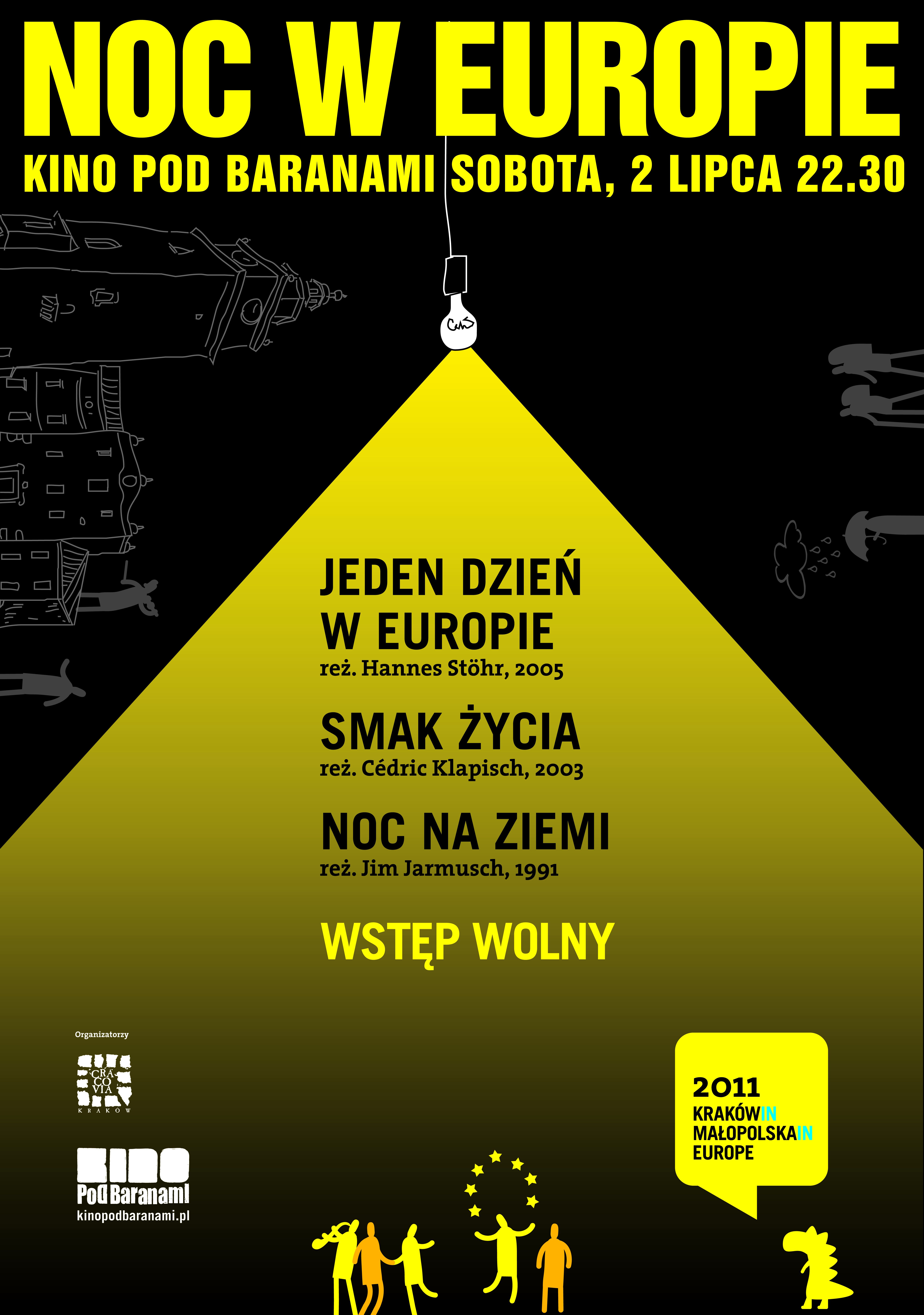 Noc w Europie - plakat (z materiałów organizatora)