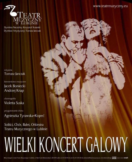 Wielki Koncert Galowy, plakat (zdjęcie pochodzi z materiałów organizatora) 