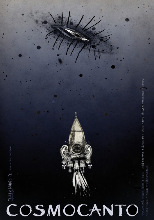 Plakat "Cosmocanto". Projekt: Ryszard Kaja