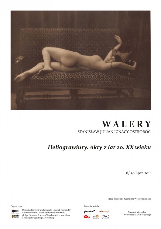 Walery - Heliograwiury - plakat wystawy (z materiałów organizatora)