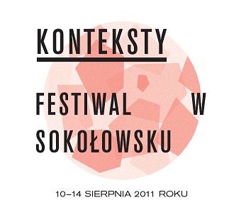 Festiwal Konteksty w Sokołowsku - znak (z materiałów organizatora)