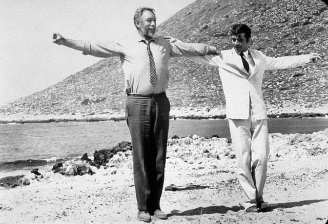 Kadr z filmu Grek Zorba