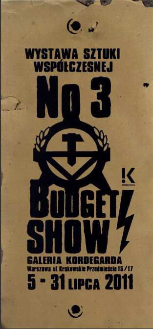 Plakat promujący No Budget Show 3 (z materiałów organizatora)