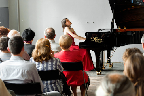 Recital, występuje Anna Kubicz (fot. Mirosław Pietruszyński)