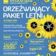 "Orzeźwiający Pakiet Letni" - plakat, materiał udostępniony przez organizatora