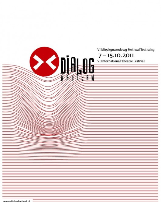 Plakat festiwalu Dialog we Wrocławiu (z materiałów organizatora)