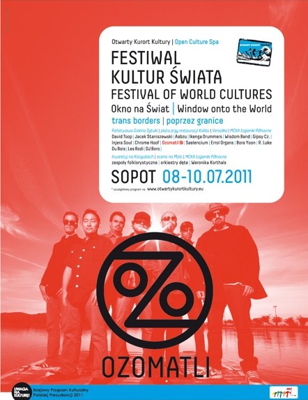 Plakat Festiwalu Kultur Świata (z materiałów organizatora)