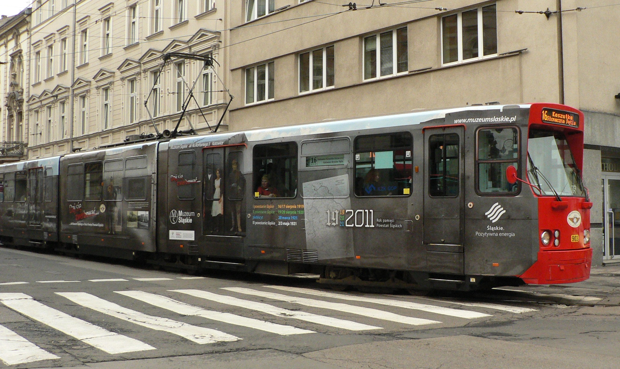 Powstańczy tramwaj na ulicach śląskich miast (z materiałów organizatora)
