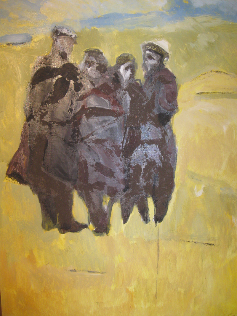 Stanisław Batruch, „Grupa”, 100x80 cm