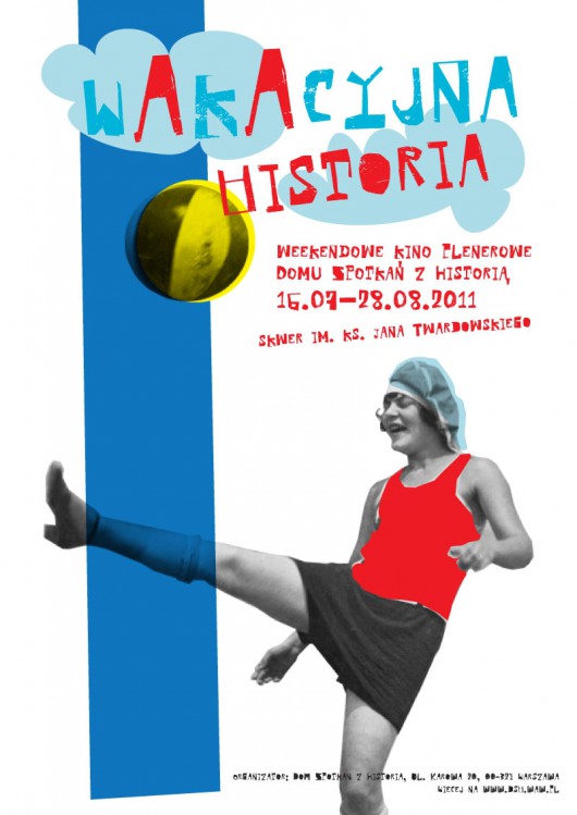 Plakat: Wakacyjna historia (materiał udostępniony przez DSH)