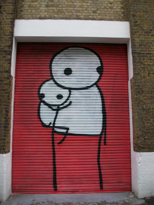 STIK - Hoxton. Materiały udostępnione prze CSW Łażnia w Gdańsku