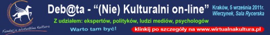 Debata (Nie)Kulturalni on-line