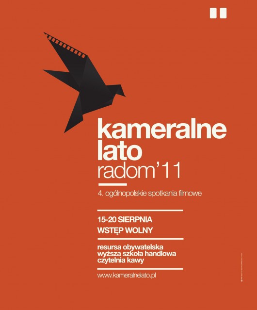 Plakat festiwalu Kameralne Lato (plakat pochodzi z materiałów udostępnionych przez organizatora)