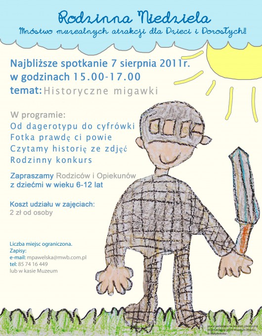 Rodzinna niedziela, plakat (zdjęcie pochodzi z materiałów organizatora)