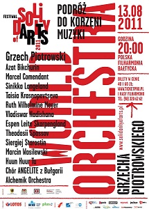 World Orchestra - plakat (z materiałów organizatora)