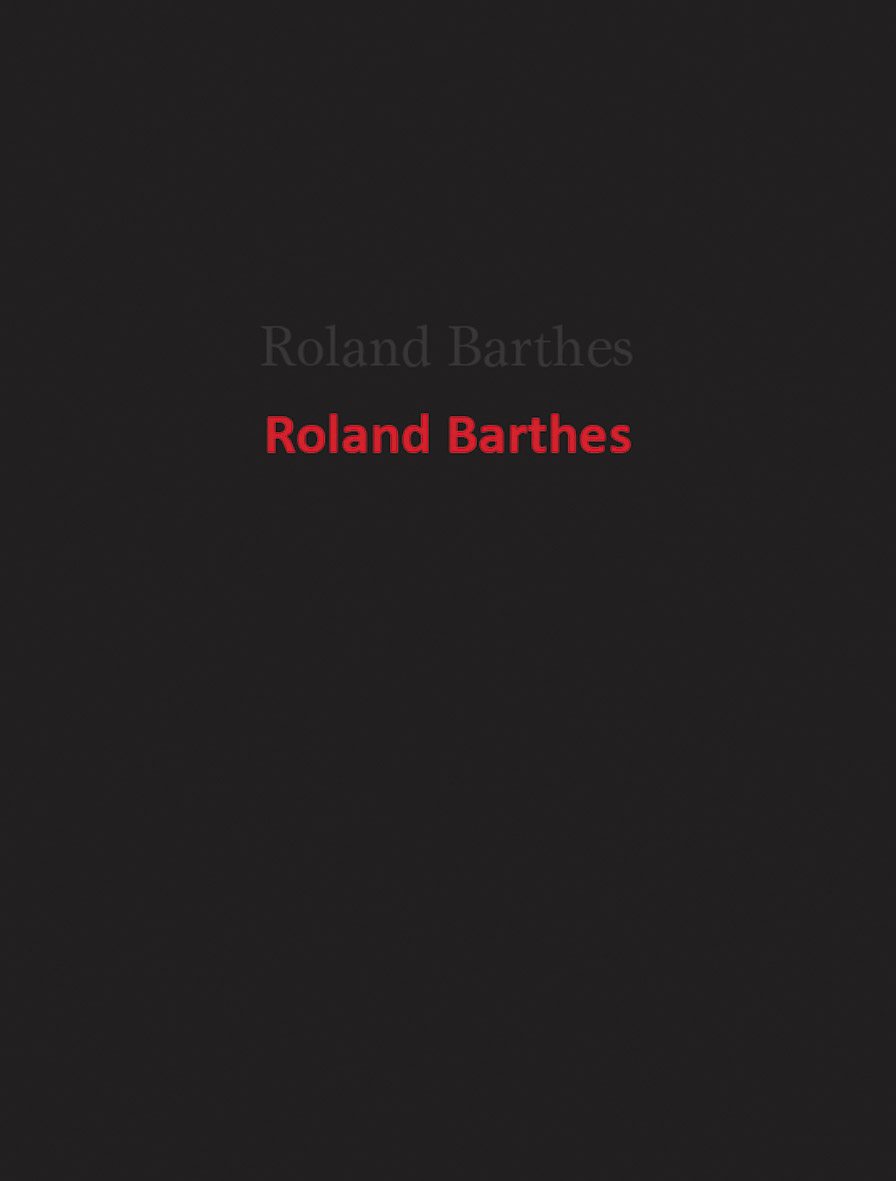 Roland Barthes (źródło: materiały prasowe wydawnictwa)