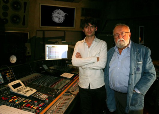 Jonny Greenwood i Krzysztof Penderecki (zdjęcie pochodzi z materiałów prasowych)