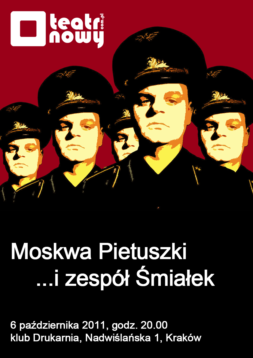 Moskwa Pietuszki - plakat (zdjęcie pochodzi z materiałów organizatora)