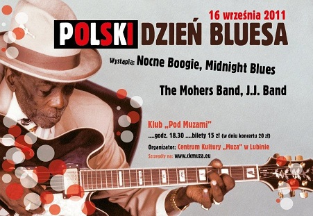 Polski Dzień Bluesa - plakat (zdjęcie z materiałów organizatora)