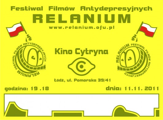 RELANIUM 2011, plakat (zdjęcie udostępnione przez organizatora)