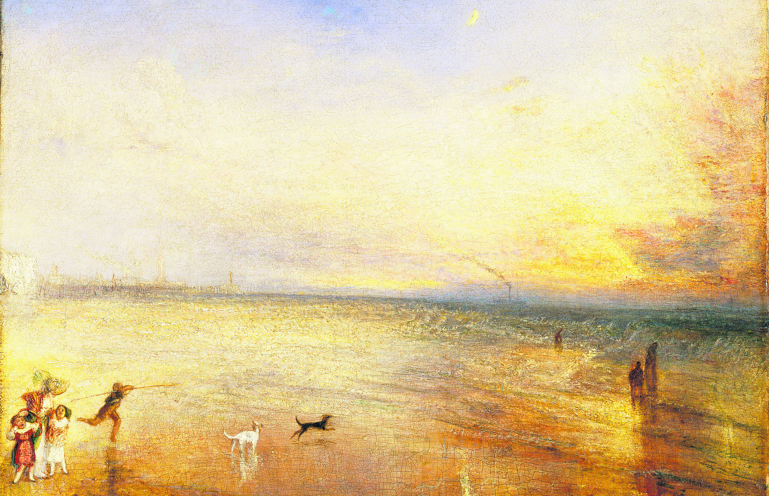 William Turner, Księżyc w nowiu, czyli "Straciłem łódkę, nie będziesz mieć sersa", 1840 © Tate, London 2011