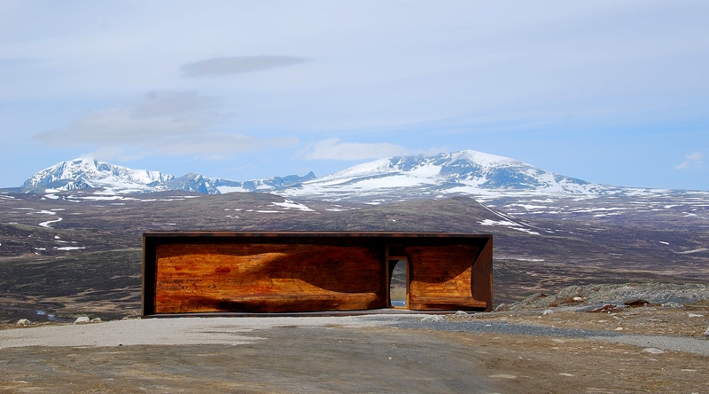 Norwegian Wild Reideer Centre Pavilion. Photocredit Klaas Van Ommeren