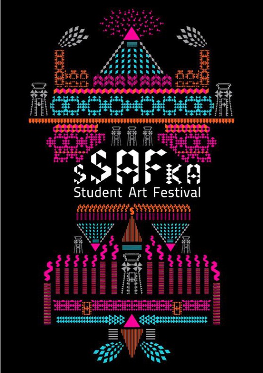 Plakat Student Art Festival (źródło: materiał prasowy Festivalu)
