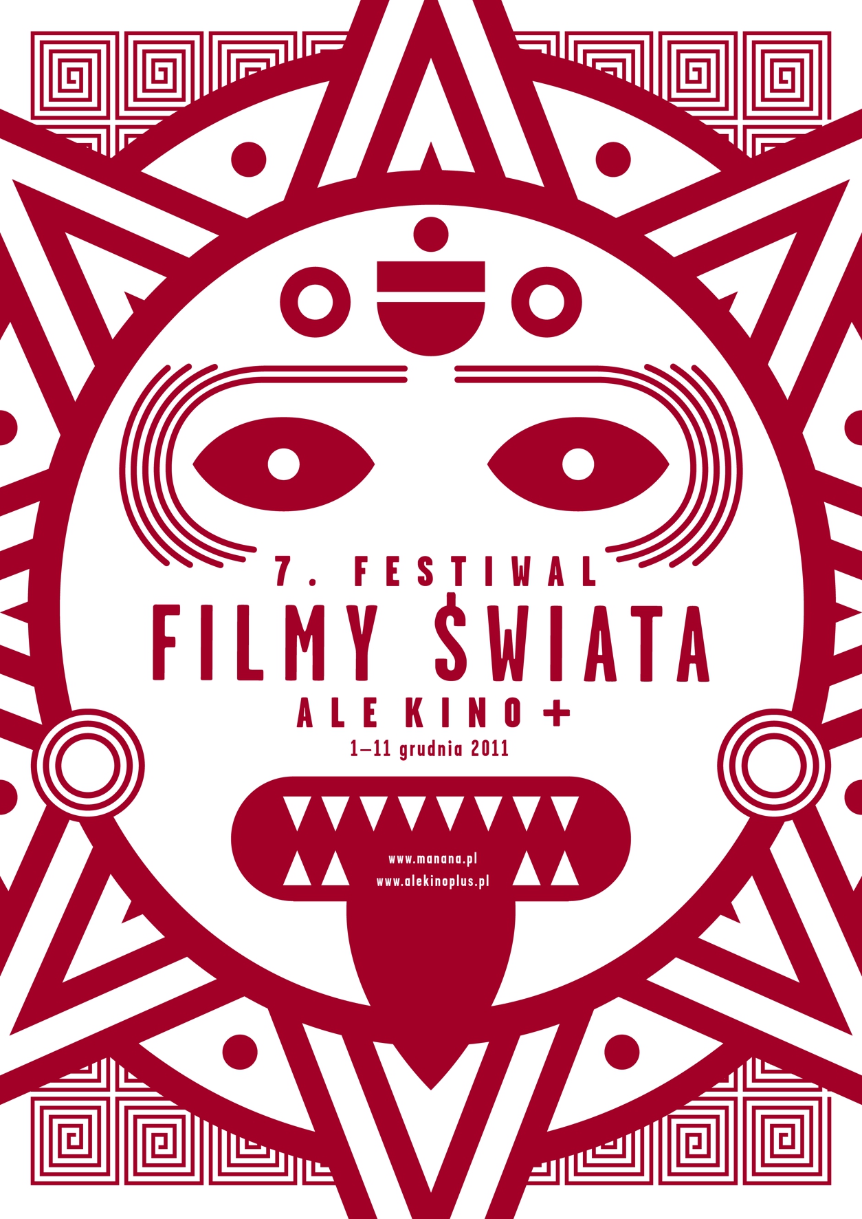 7. Festiwal Filmy Świata Ale Kino+ - plakat (źródło: materiał prasowy organizatora)