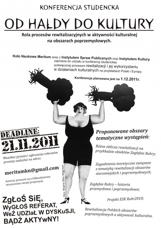 Od hałdy do kultury - plakat (źródło: materiał prasowy organizatora)