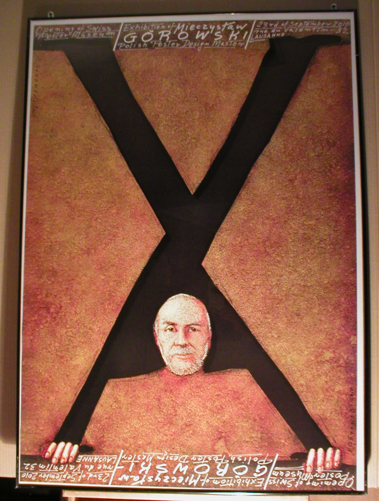 Mieczysław Górowski, plakat ze Szwajcarii (źródło: materiały prasowe organizatora)