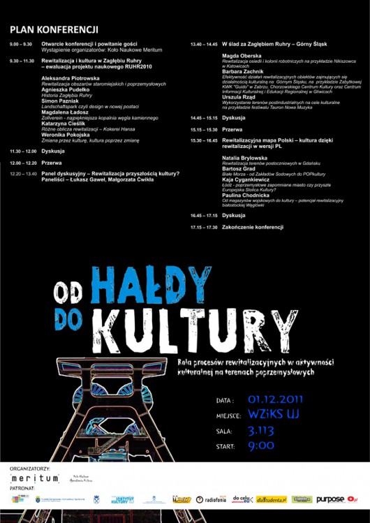 Konferencja "Od hałdy do kultury" (źródło: materiały prasowe)