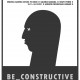 Plakat wystawy Be_Constructive (źródło: materiały prasowe organizatora)