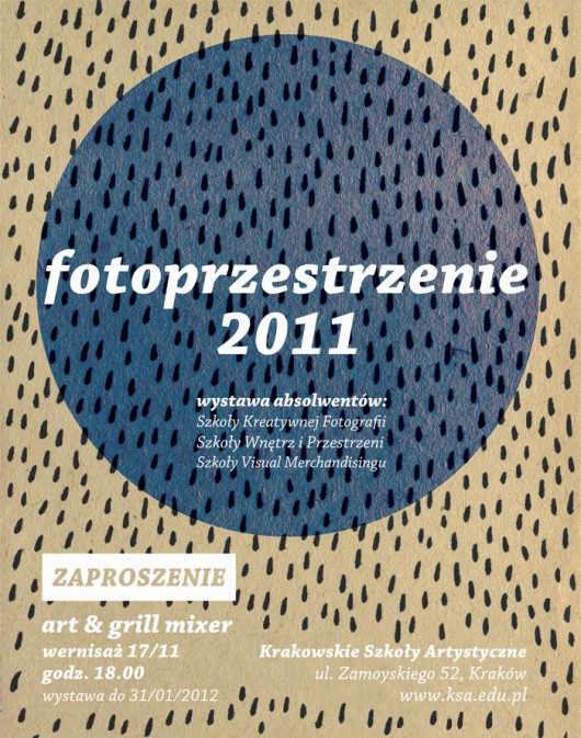 Zaproszenie- Fotoprzestrzenie 2011 (źródło: materiały prasowe organizatora)