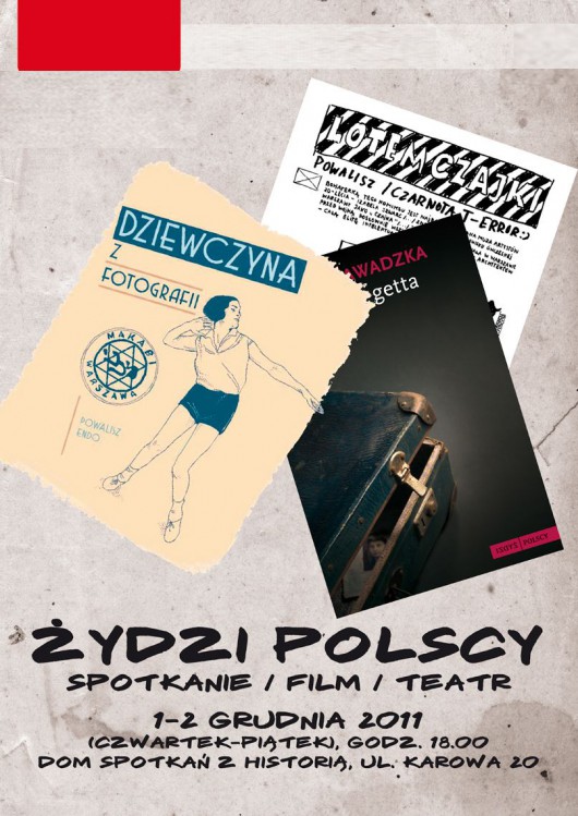 Plakat cyklu "Żydzi polscy" (źródło: materiały prasowe organizatora)