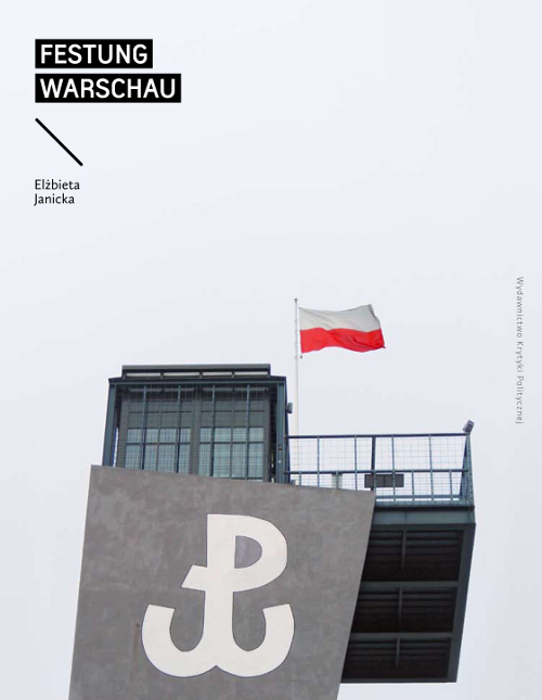Okładka książki "Festung Warschau" (źródło: materiały prasowe Krytyki Politycznej)
